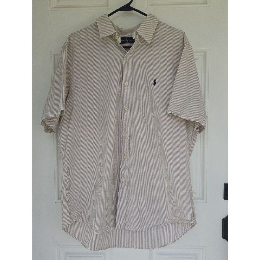 Ralph Lauren Gauzy Cotton Button Down Shirt